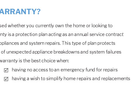 home warranty napa